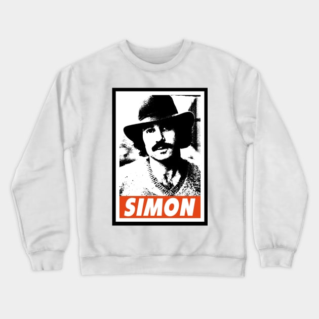 Paul Simon Crewneck Sweatshirt by DoctorBlue